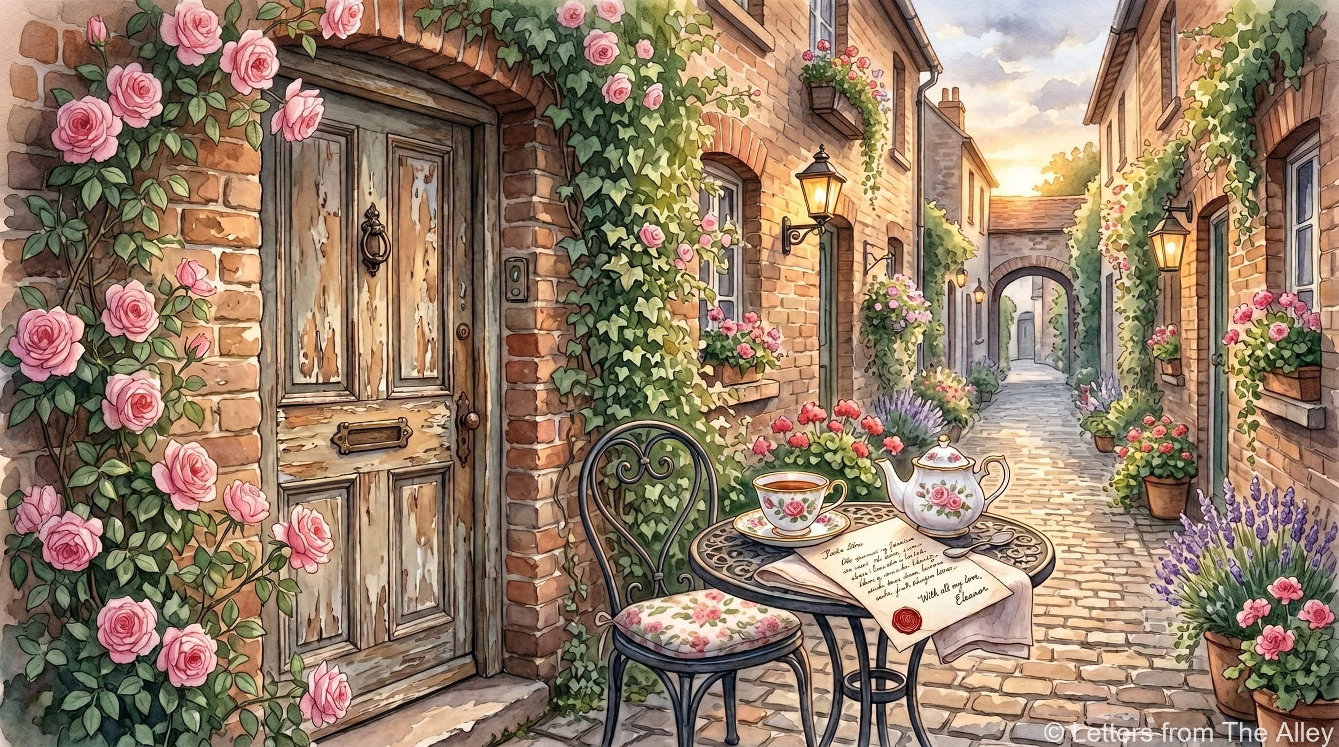 The Alley at Dusk